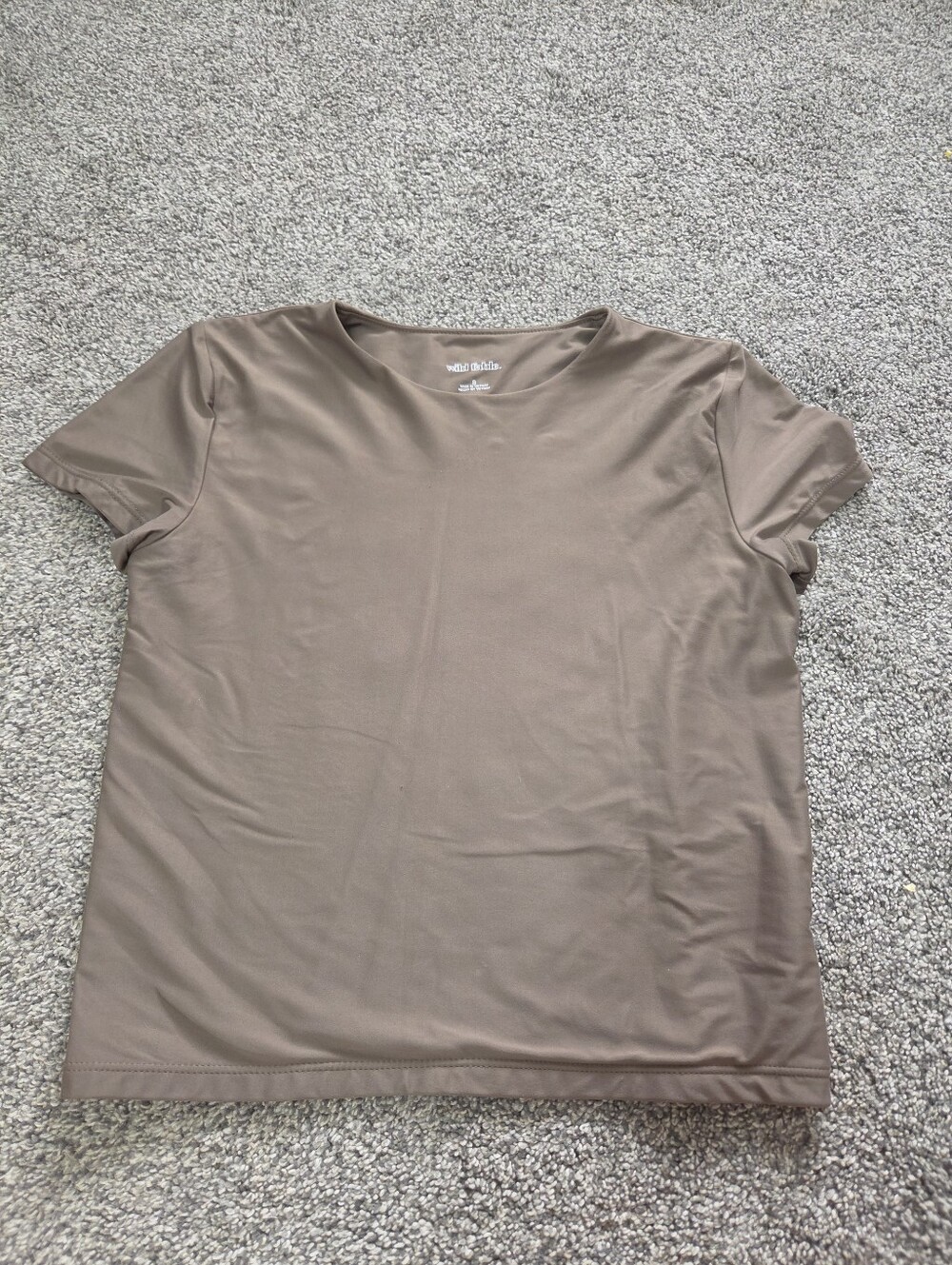 wild fable Short Sleeve Crew Tee - Olive